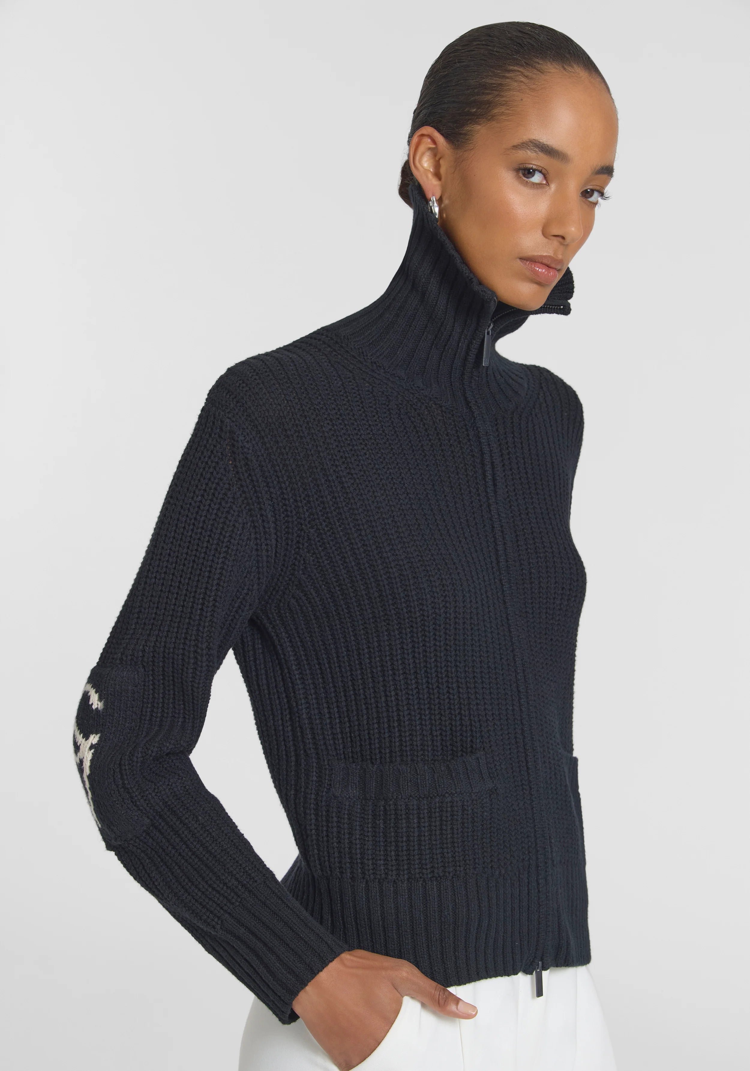 Babylon cardigan, black