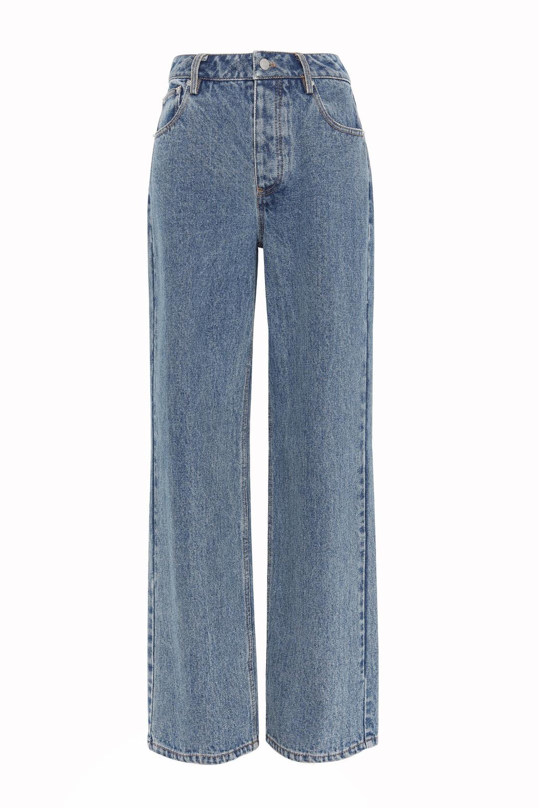 bexley wide leg jean, blue