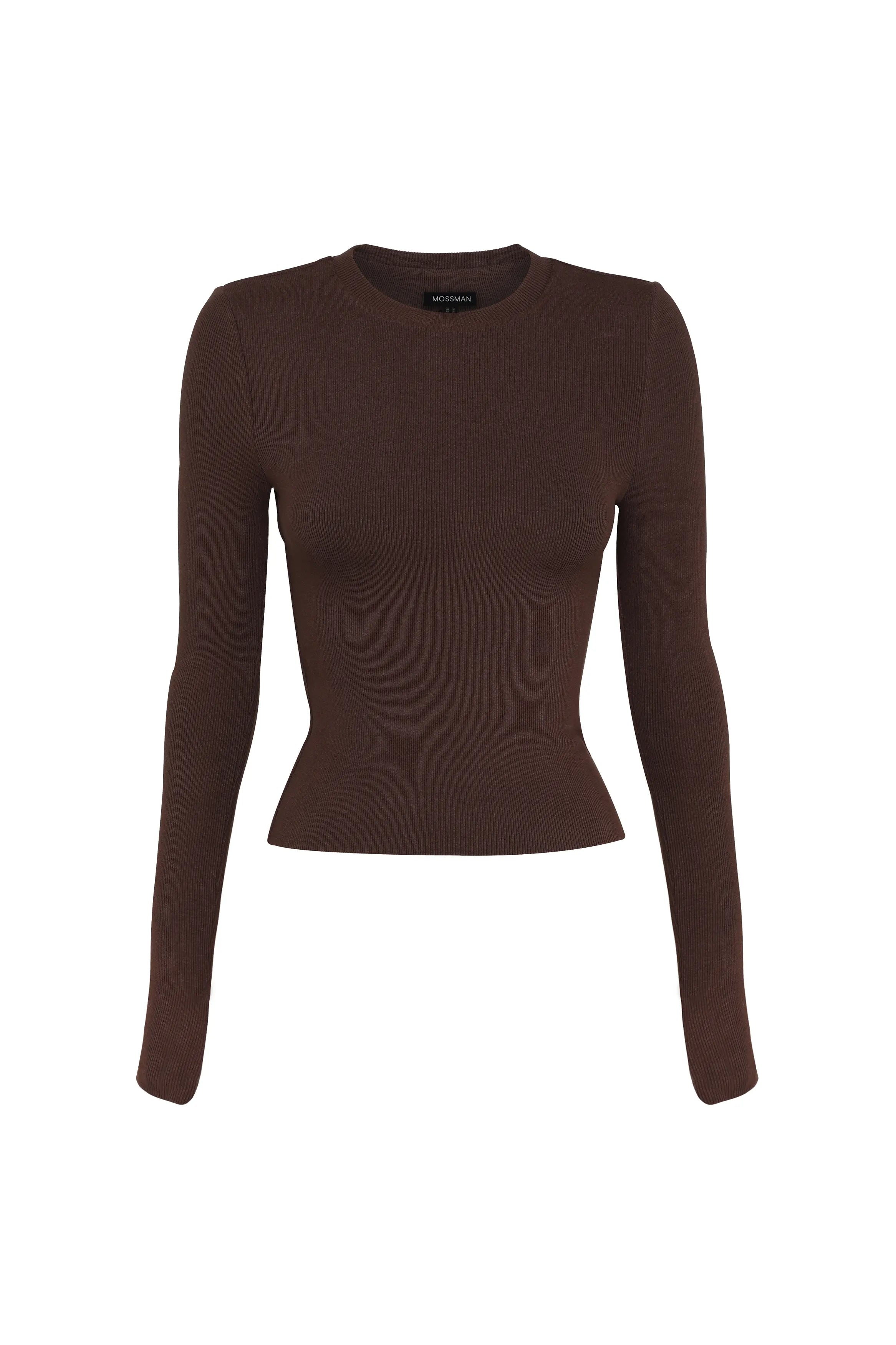 Brooklyn top, chocolate