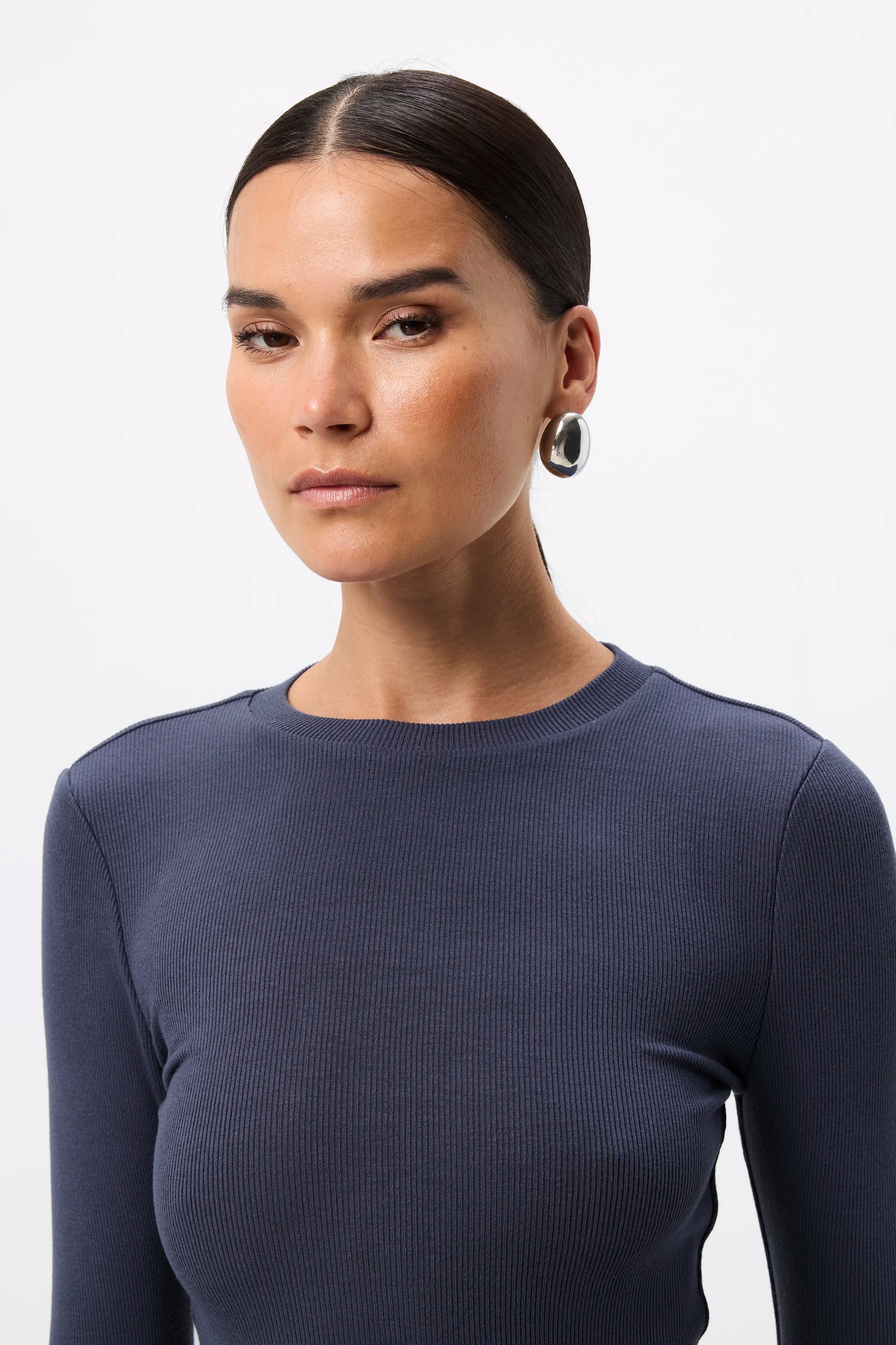 Brooklyn top, sapphire