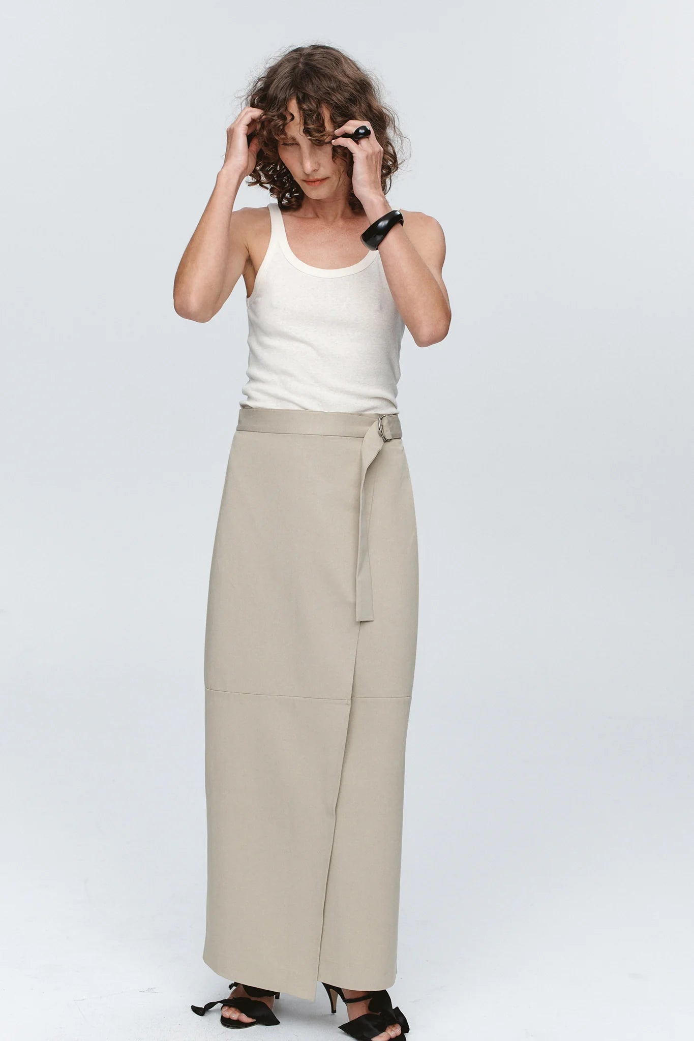 Cain skirt, moss