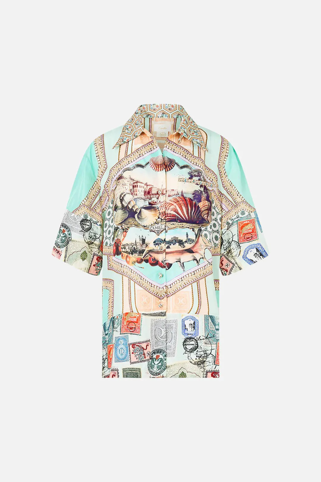 oversized shirt with pocket, With love from türkiye