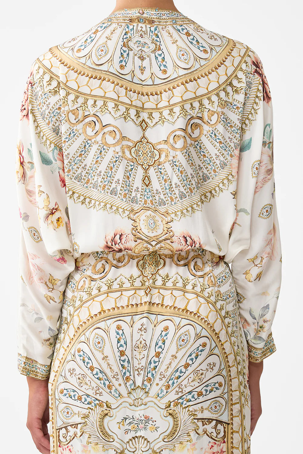 Twist front batwing dress, Ottoman dynasty
