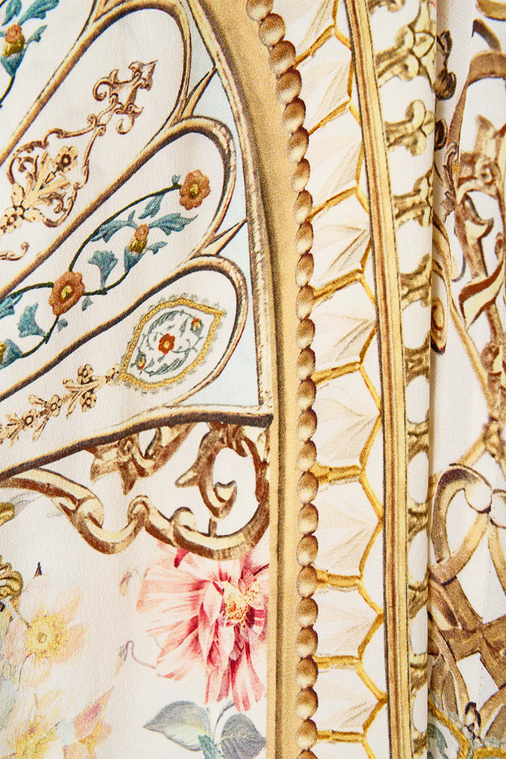 Shirred waist pant, ottoman dynasty