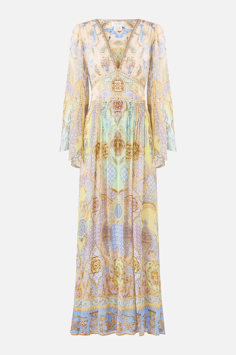 flared sleeve dress, East of istanbul