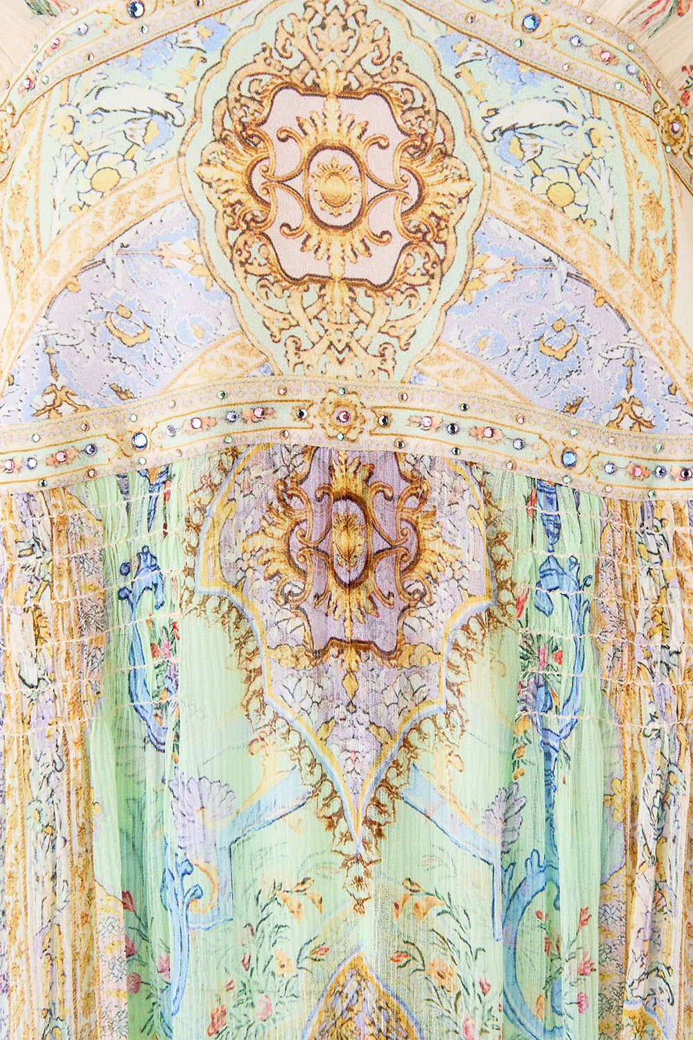 flared sleeve dress, East of istanbul