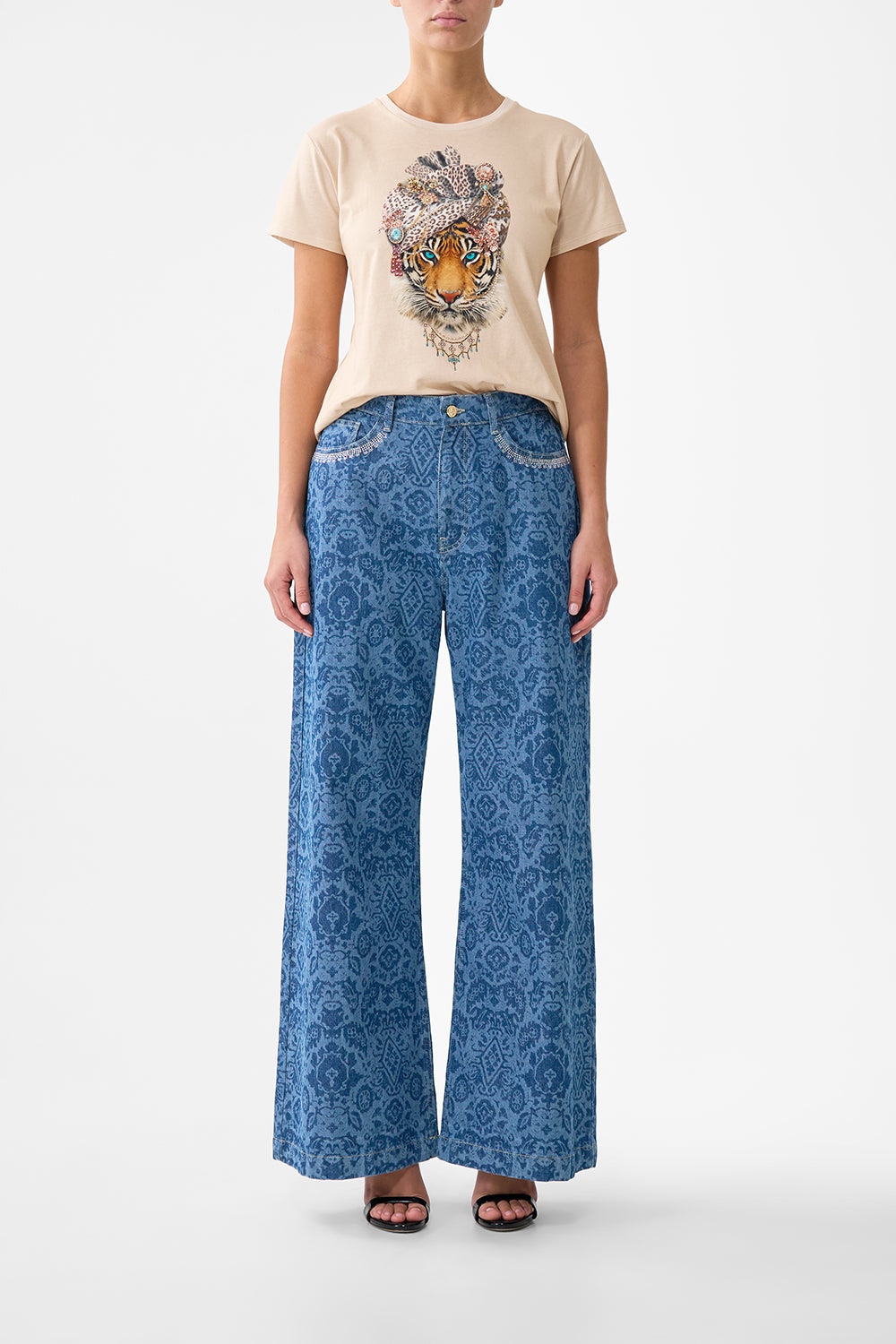 Short sleeve easy tee, aranjuez animalia