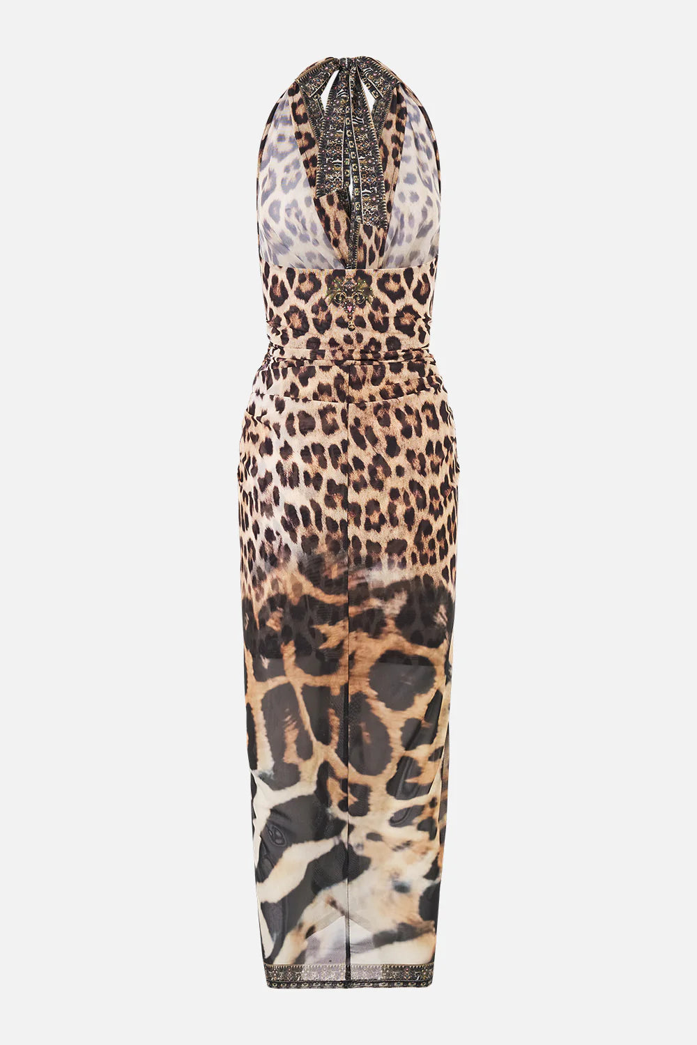 side twist jersey dress, Leotigra land
