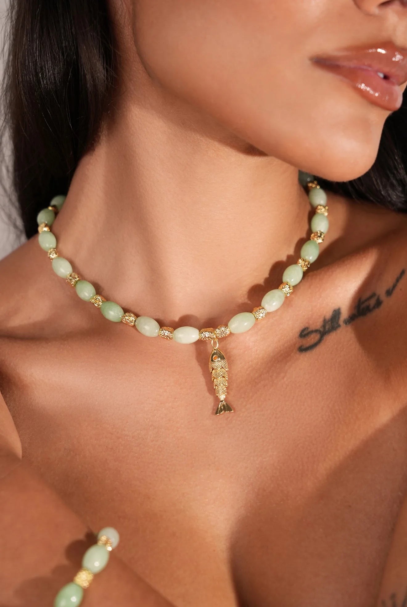 Gioia Jade necklace