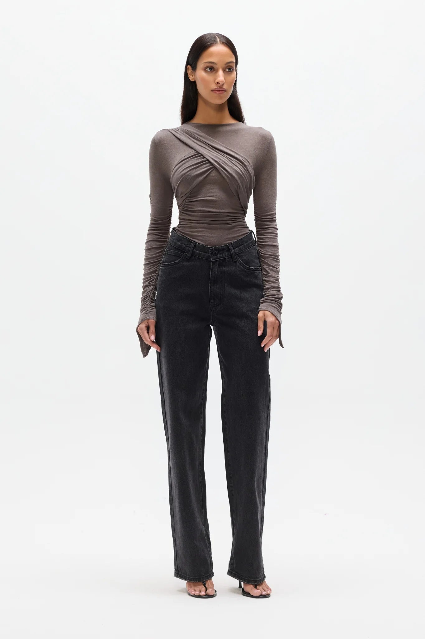 Cesca top, smoke