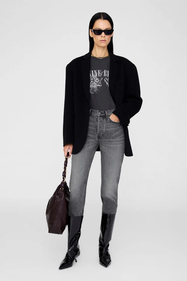 Cohen tee, washed black