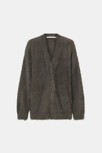 Martine knit cardigan, smokey grey