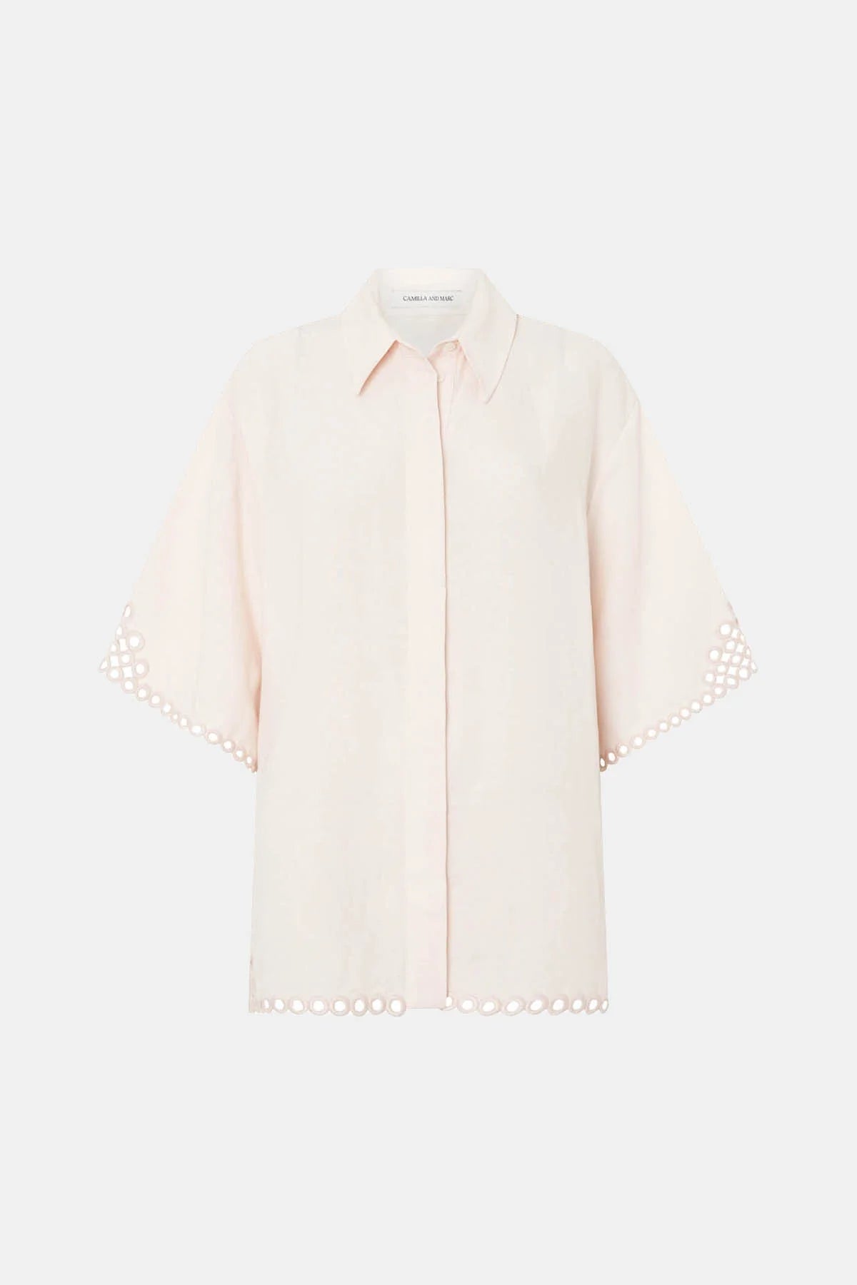 Lolani shirt, soft pink