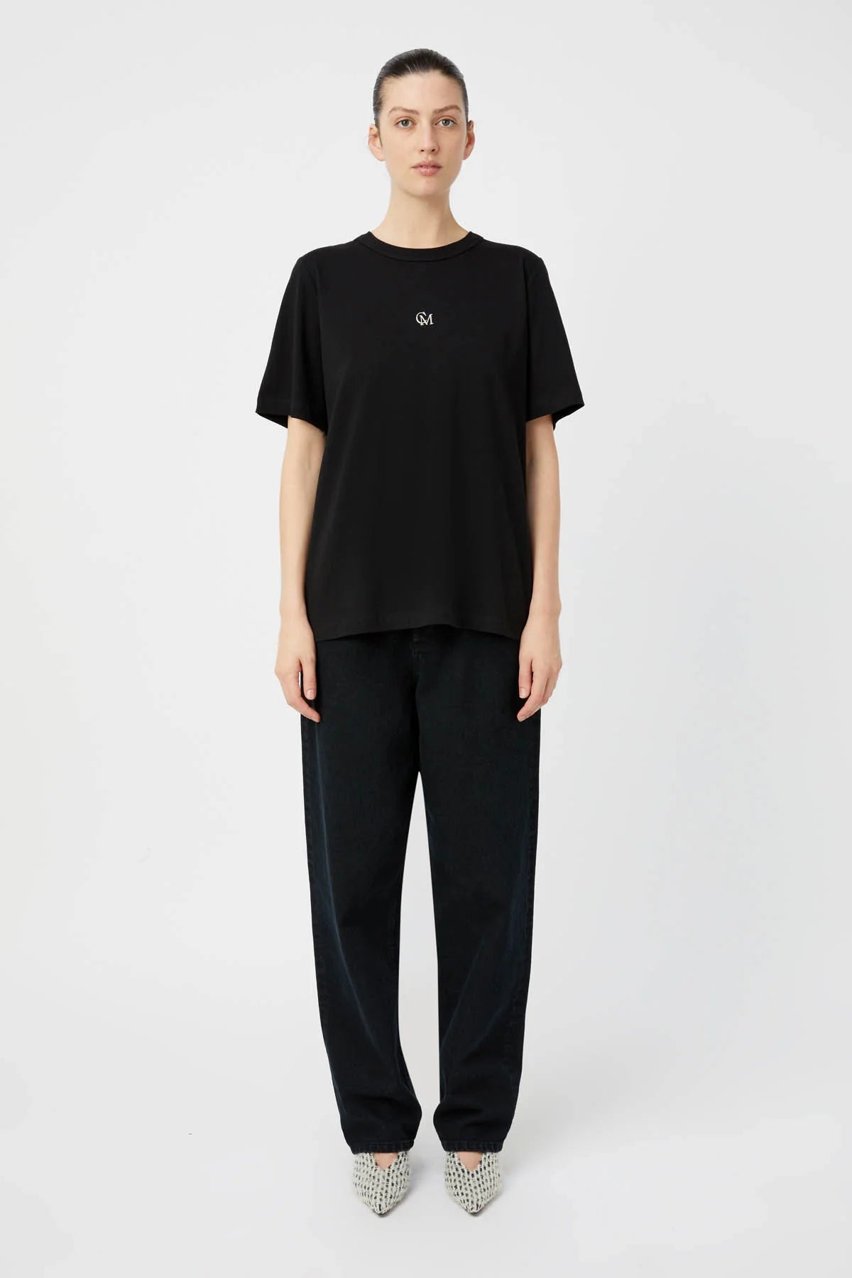 Lyra logo tee, black