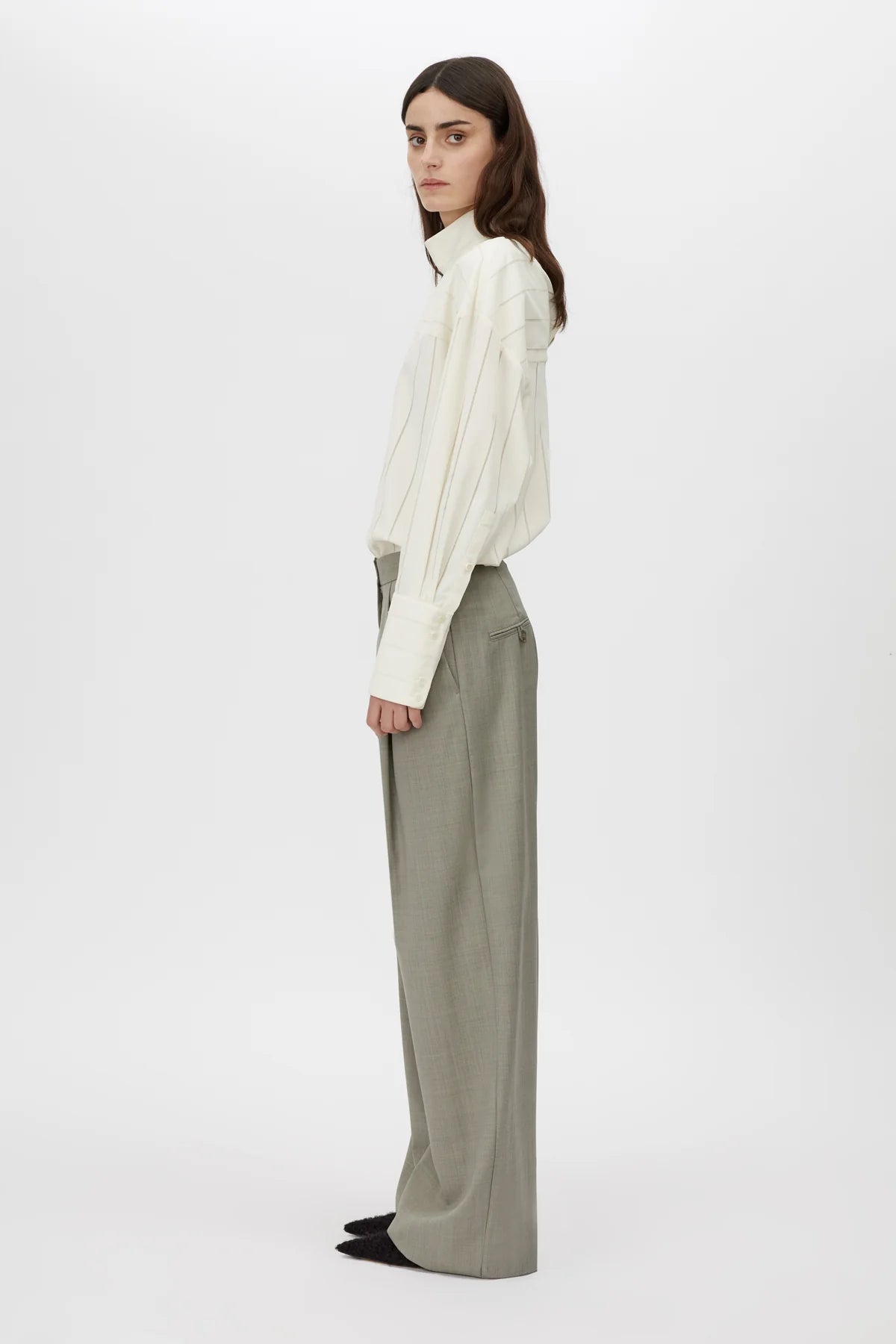 neo shirt, cream