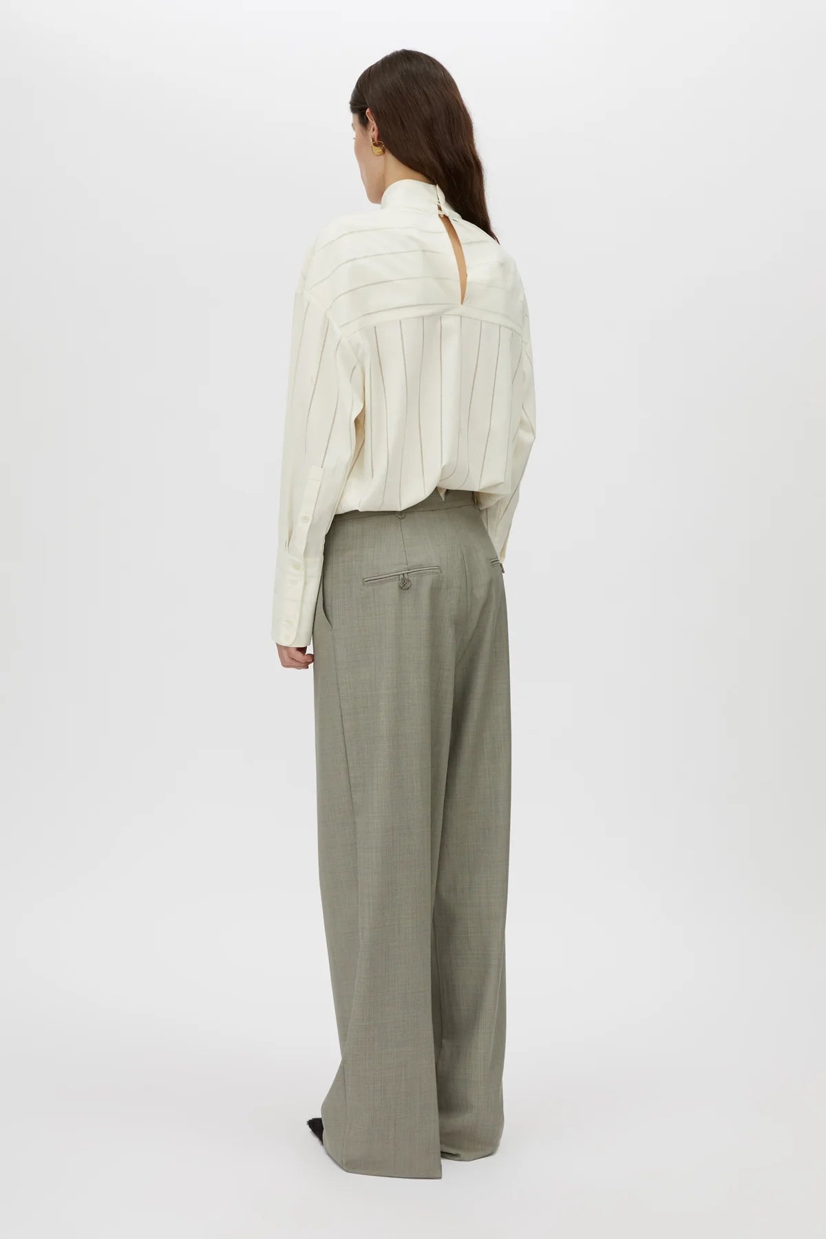 neo shirt, cream