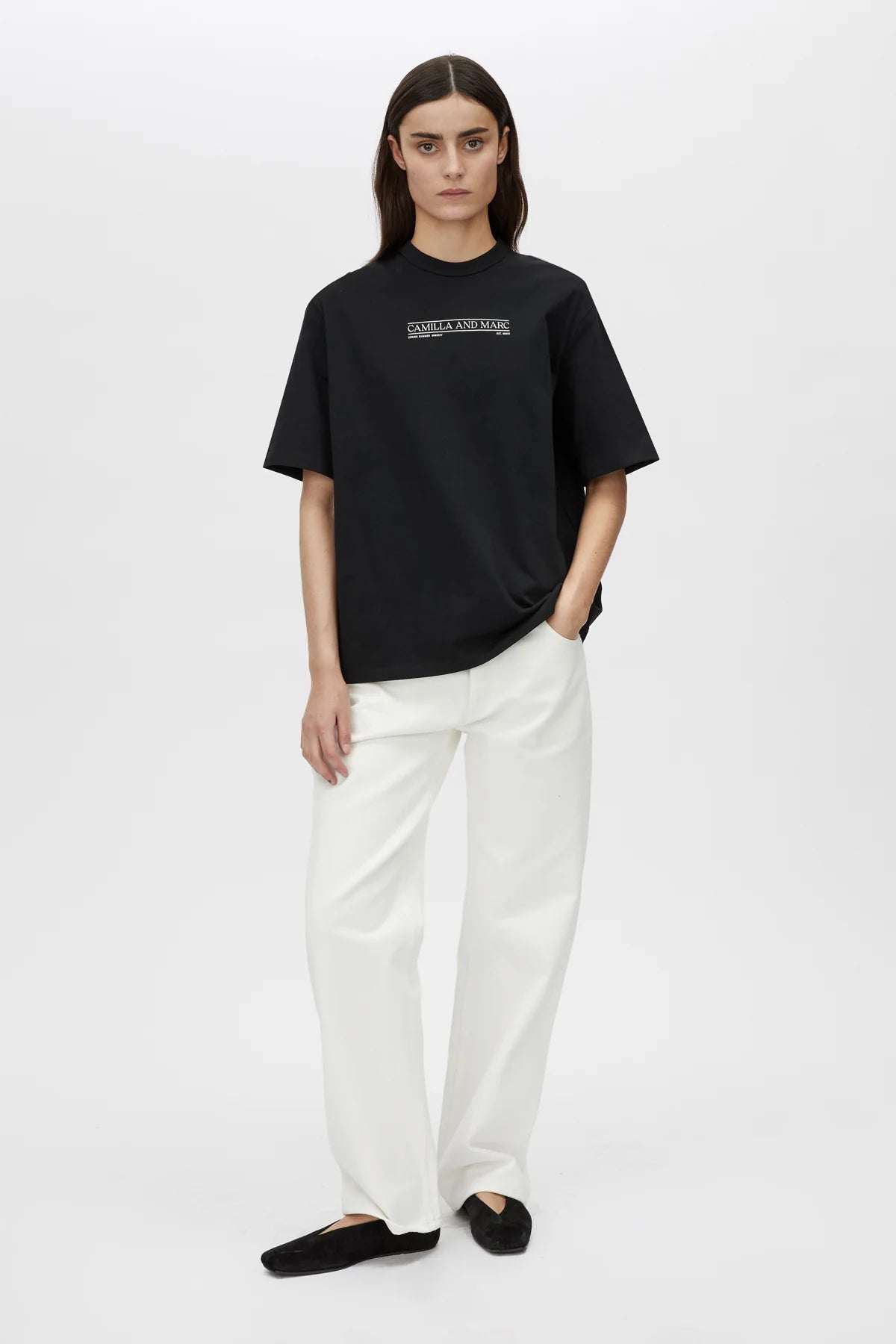 Rigel logo tee, black
