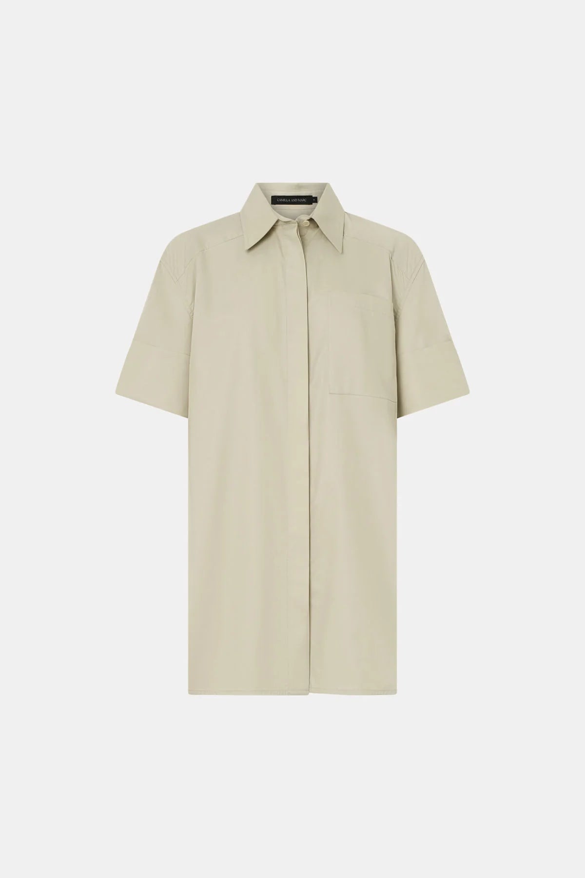 Winslow short sleeve shirt, stone