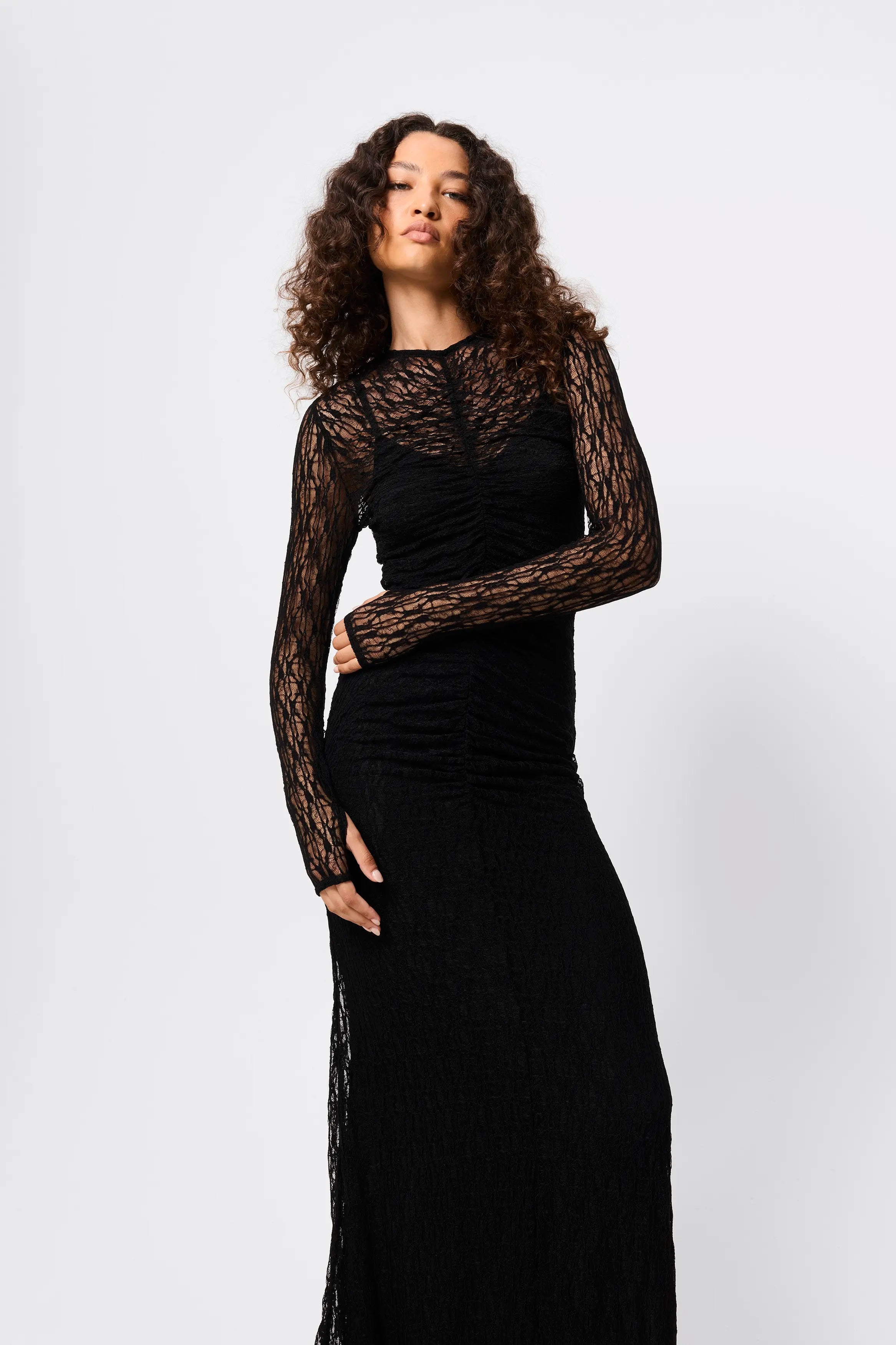 Close to you maxi dress, black