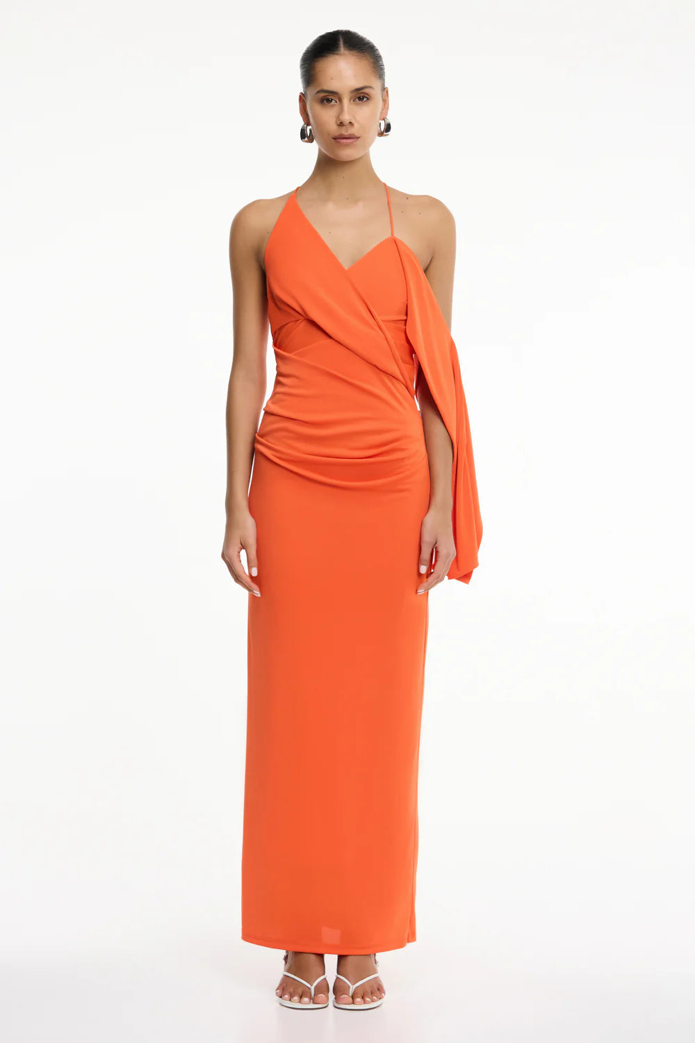 Monaco maxi dress, poppy
