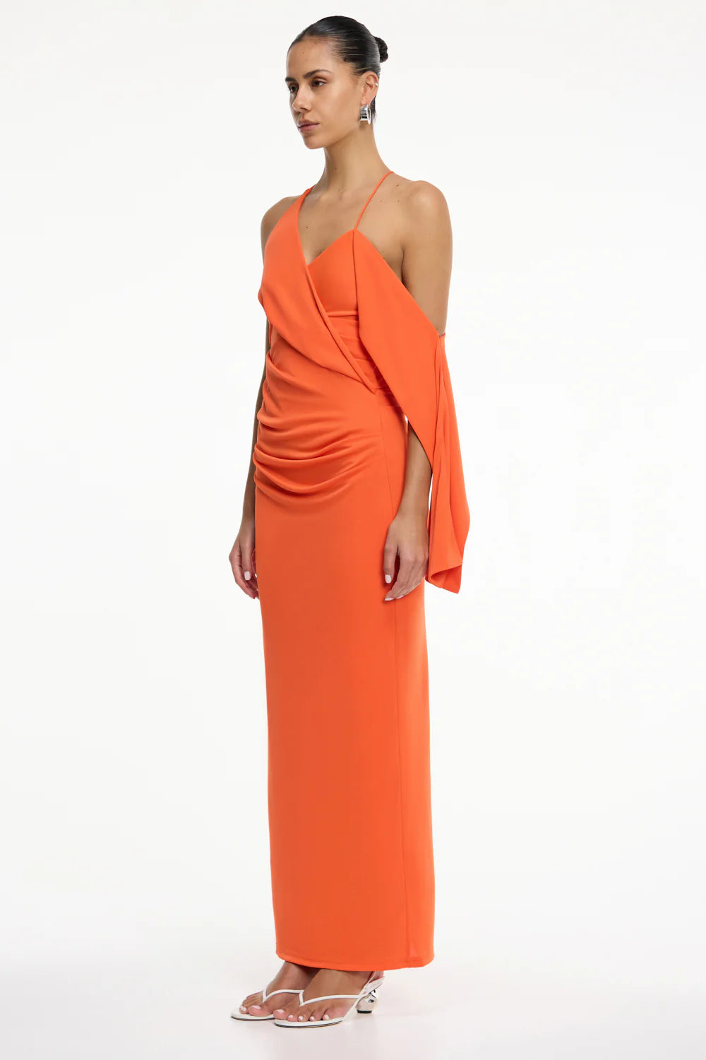 Monaco maxi dress, poppy