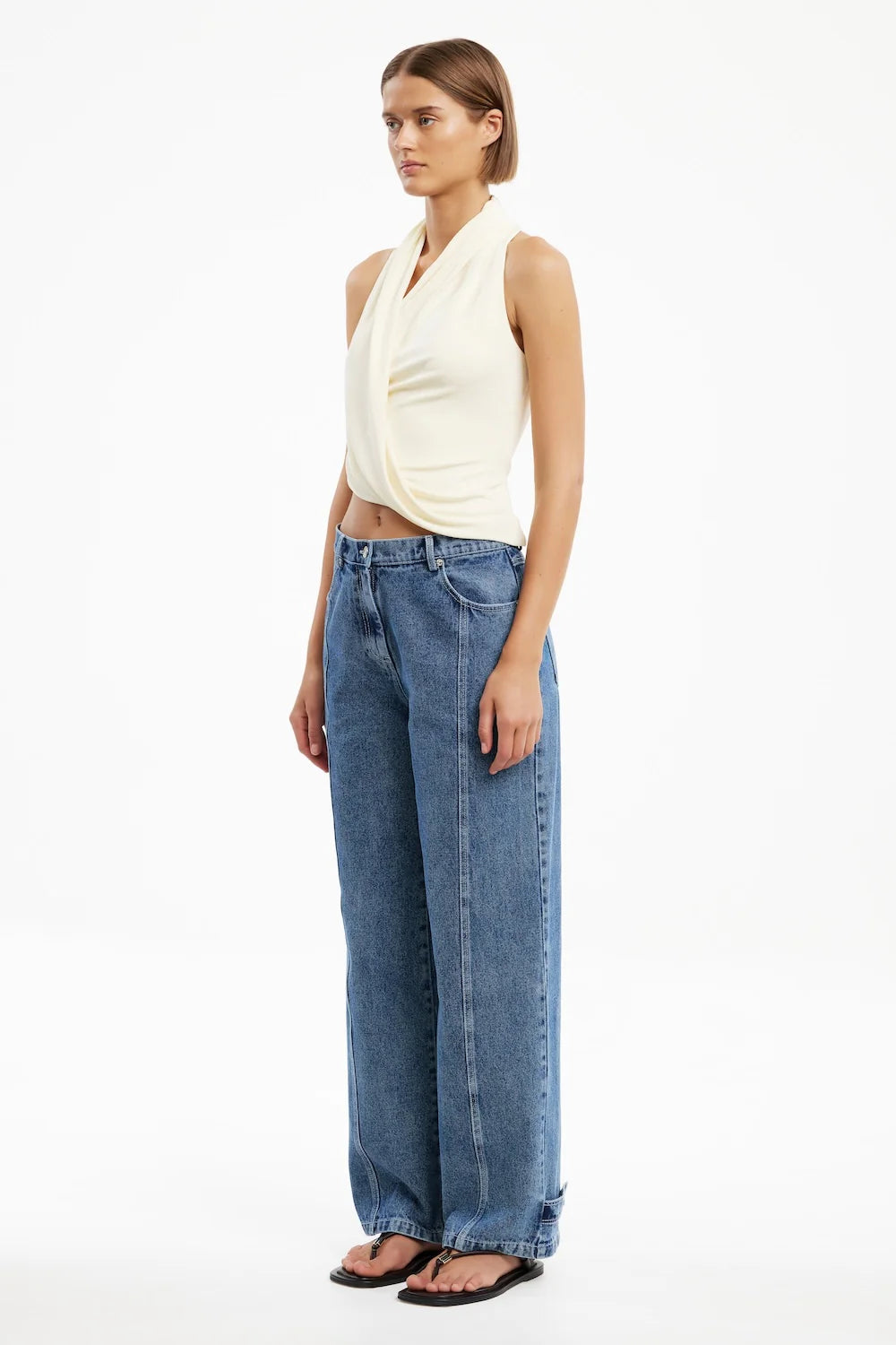 Nailah top, daffodil