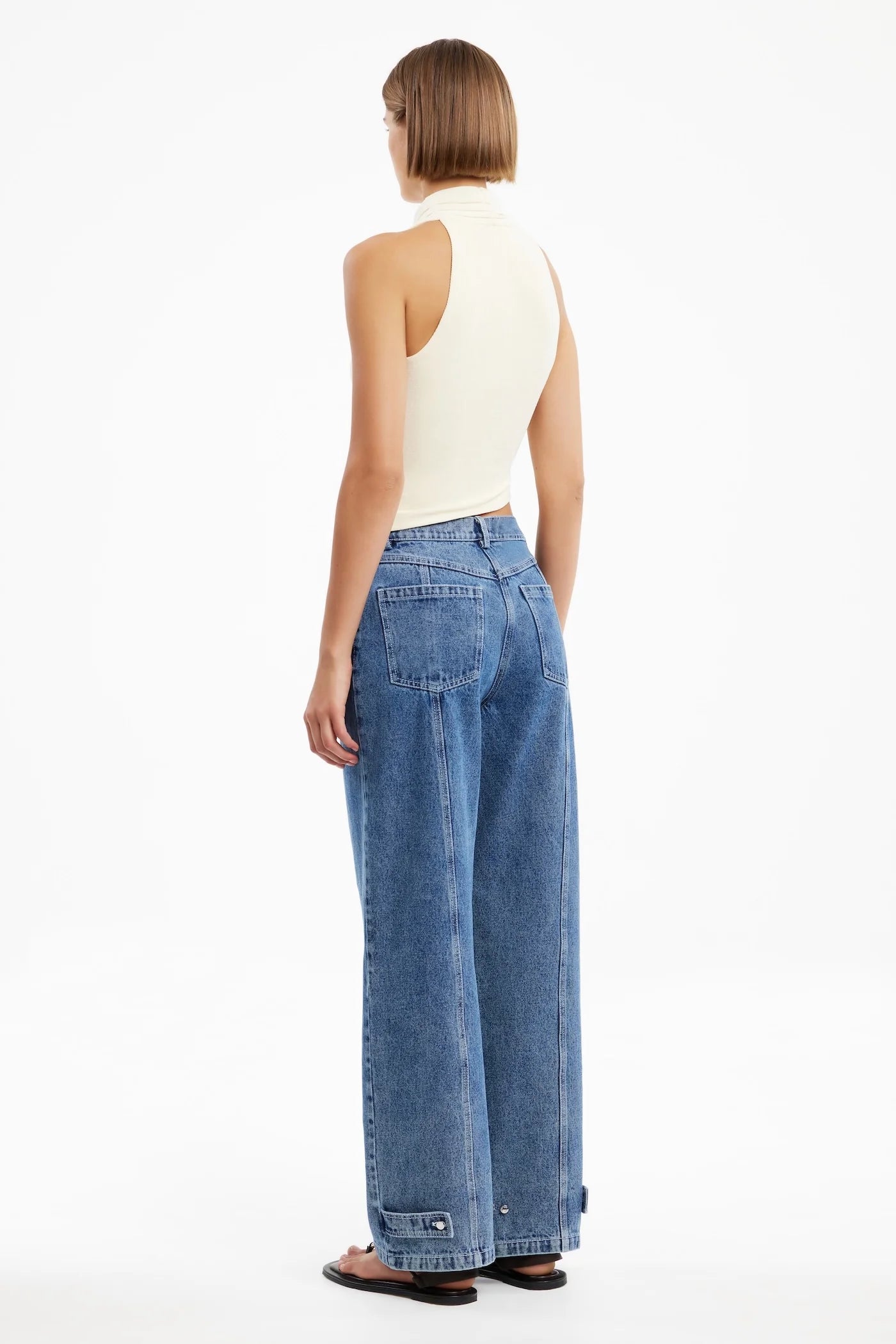 Nailah top, daffodil