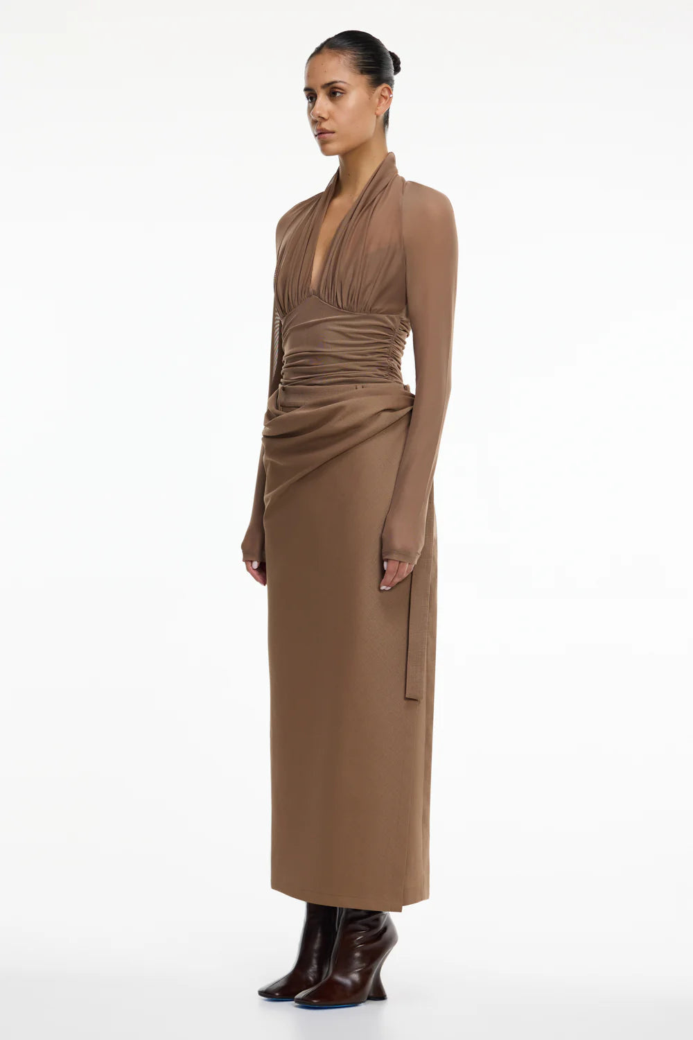 Reese top, taupe