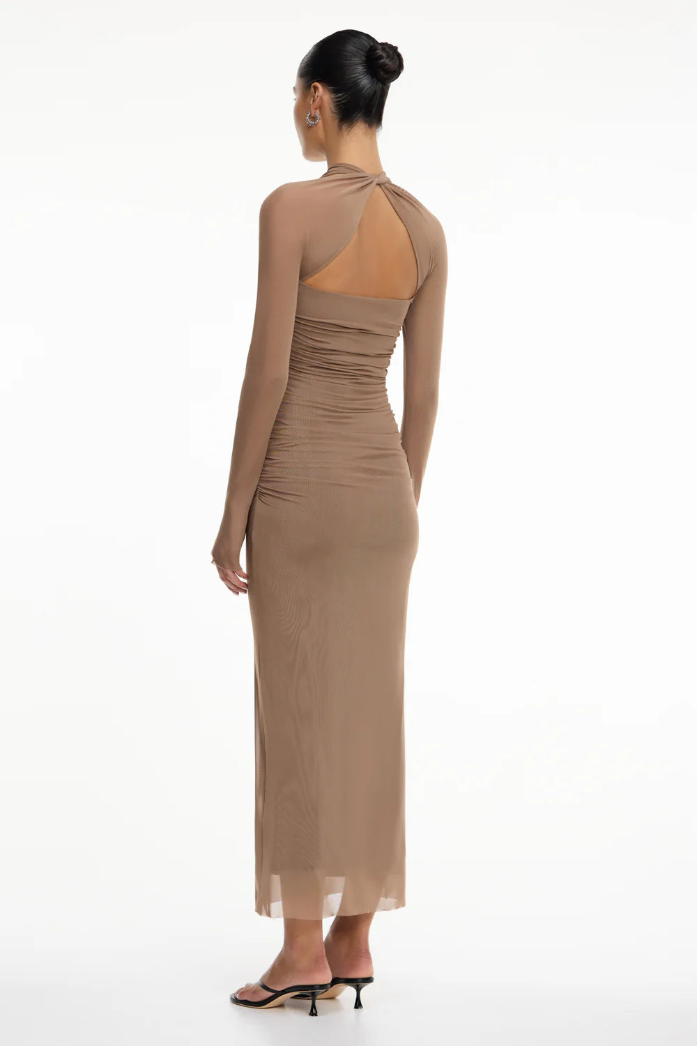 Trinity dress, taupe