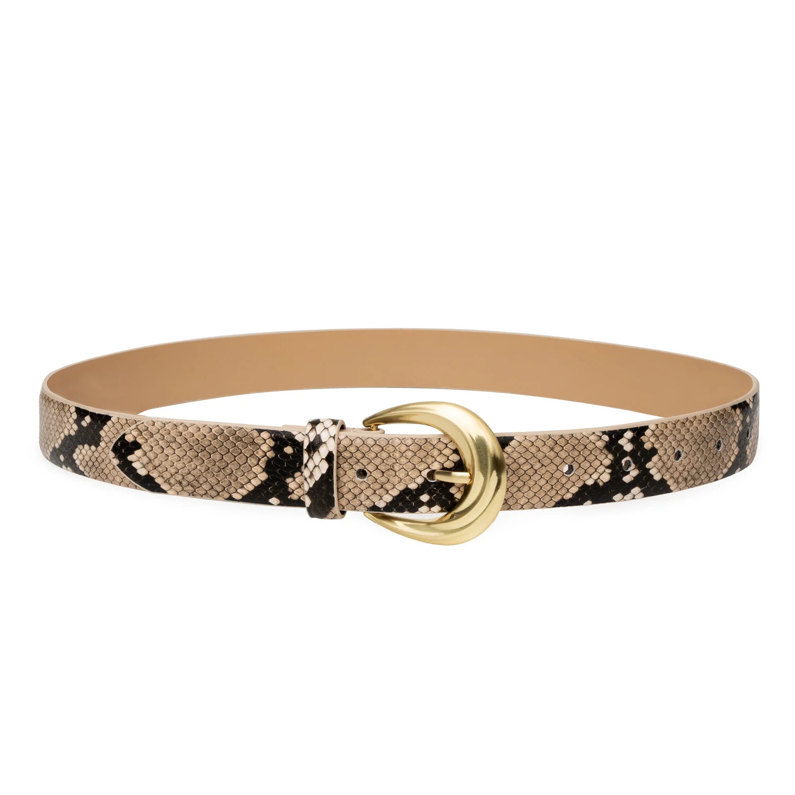 The antica belt, python