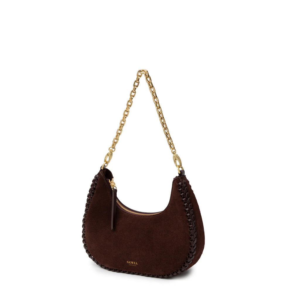 The zatka, espresso suede