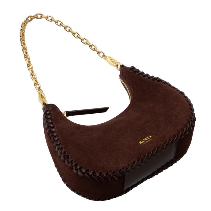 The zatka, espresso suede