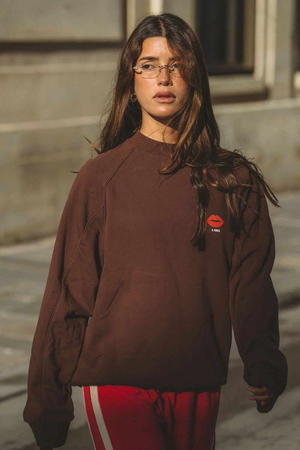 Cuba Cola sweatshirt, dark chocolate