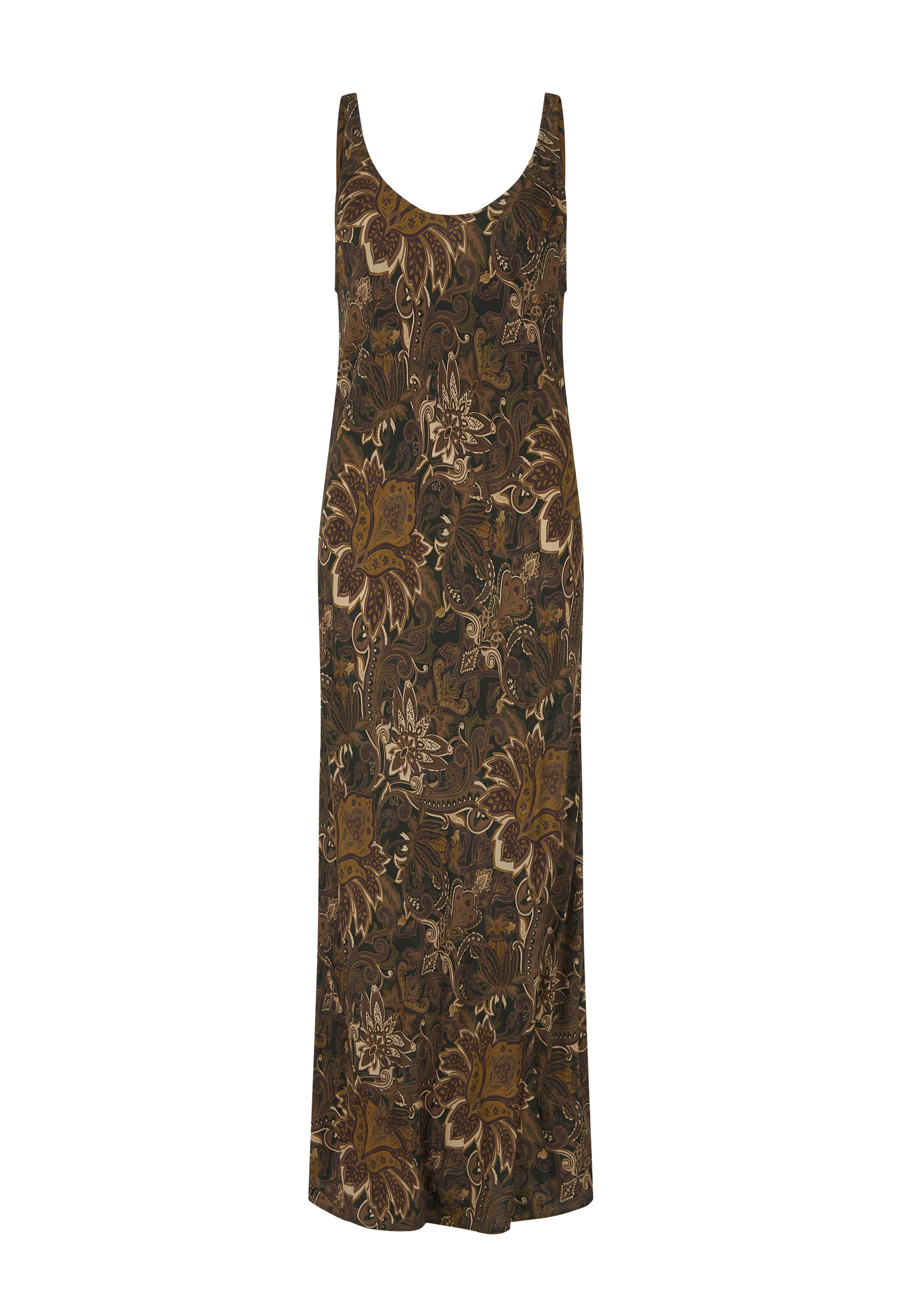 Damask bias dress