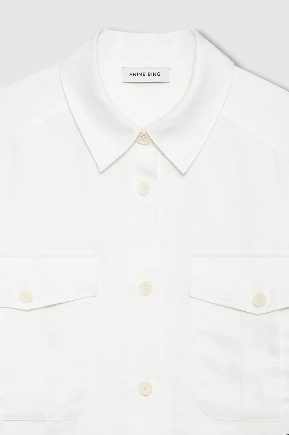 Edith shirt, Ivory