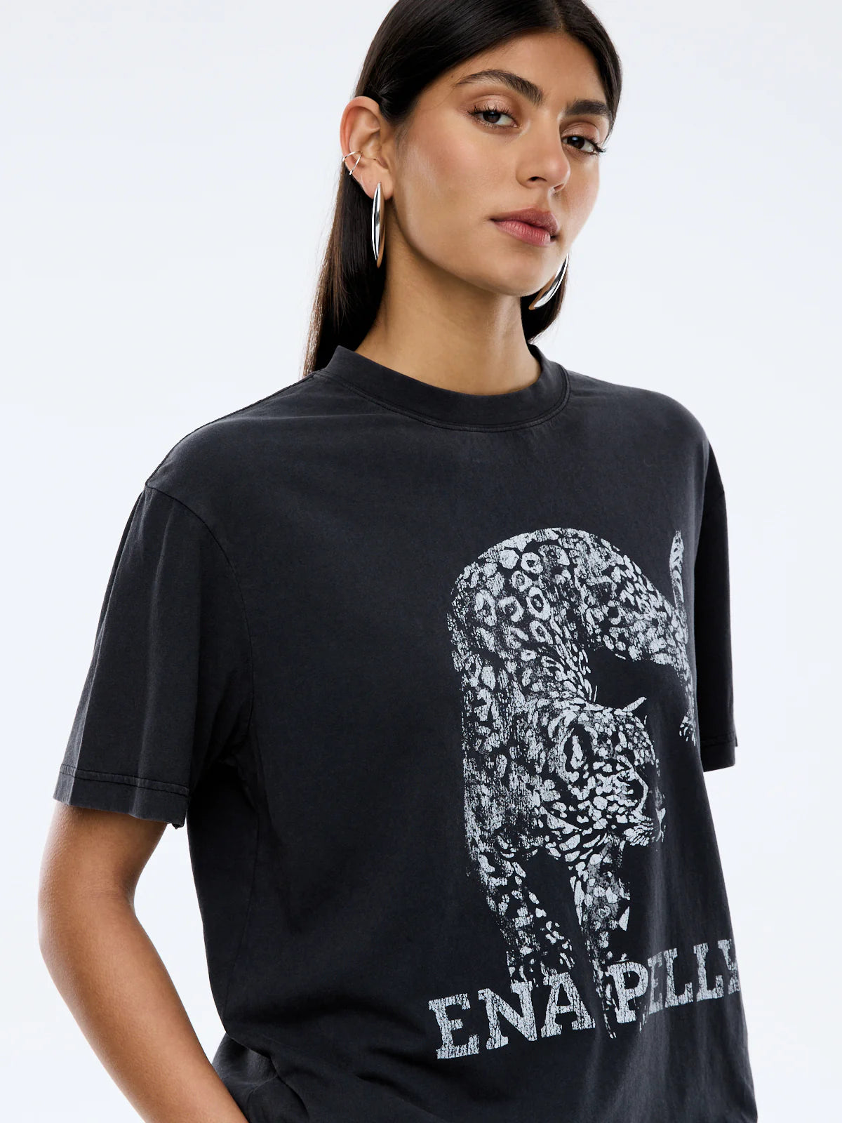 Pelly tiger tee, Vintage black