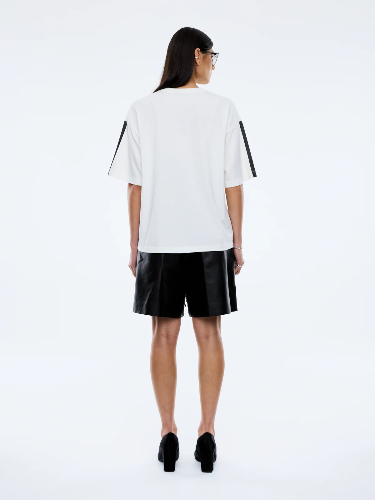 Racing pelly swoop, vintage white