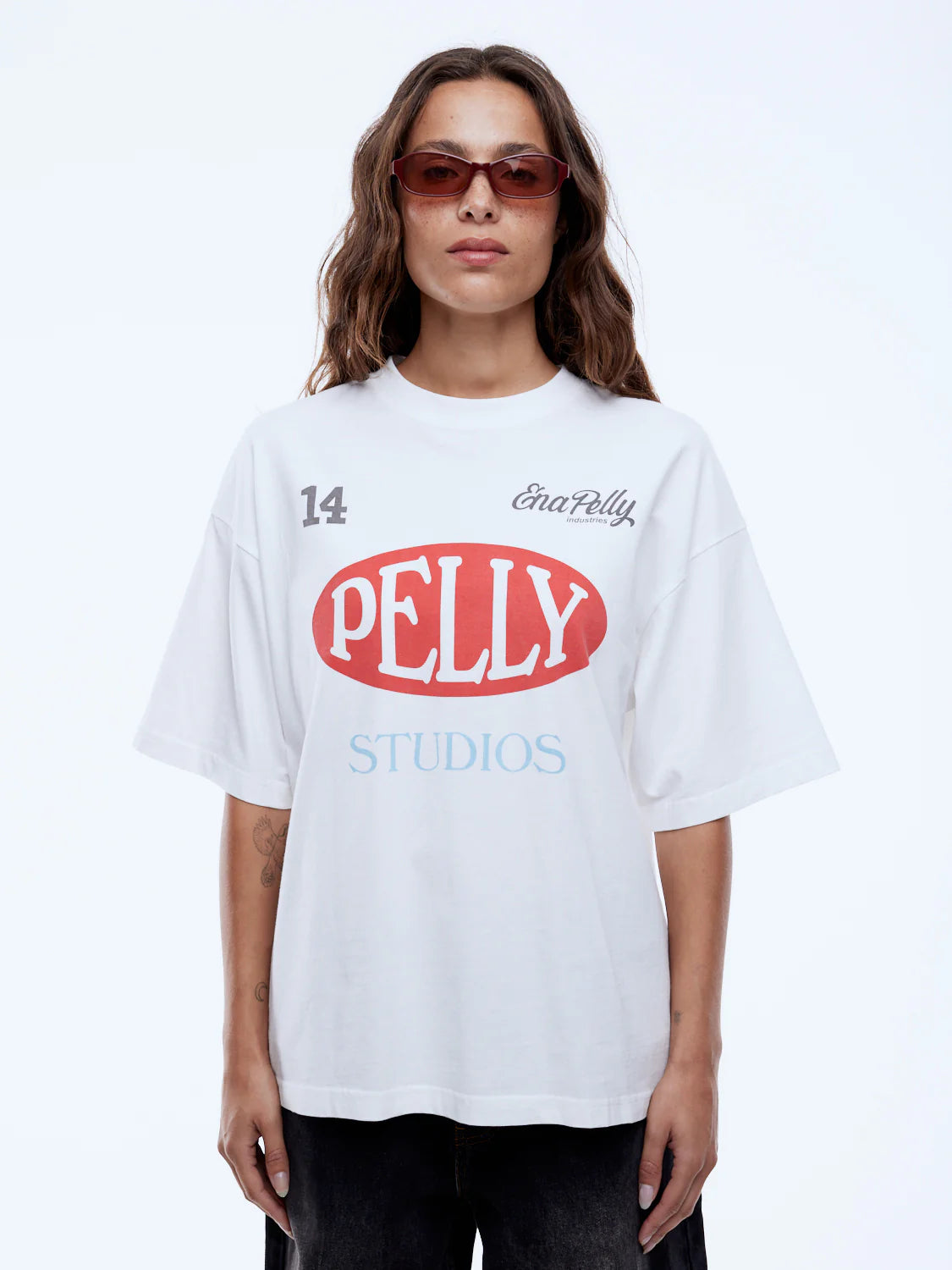 Pelly sport tee, vintage white