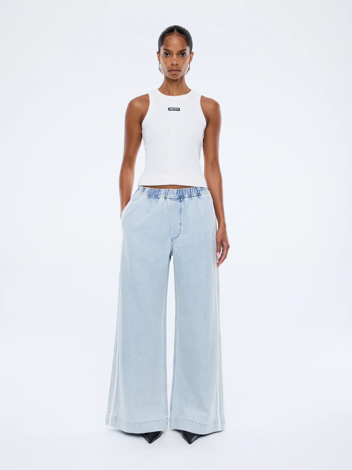 Gabby relaxed jean, light blue