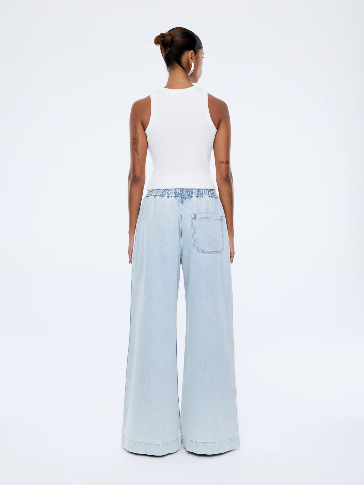 Gabby relaxed jean, light blue