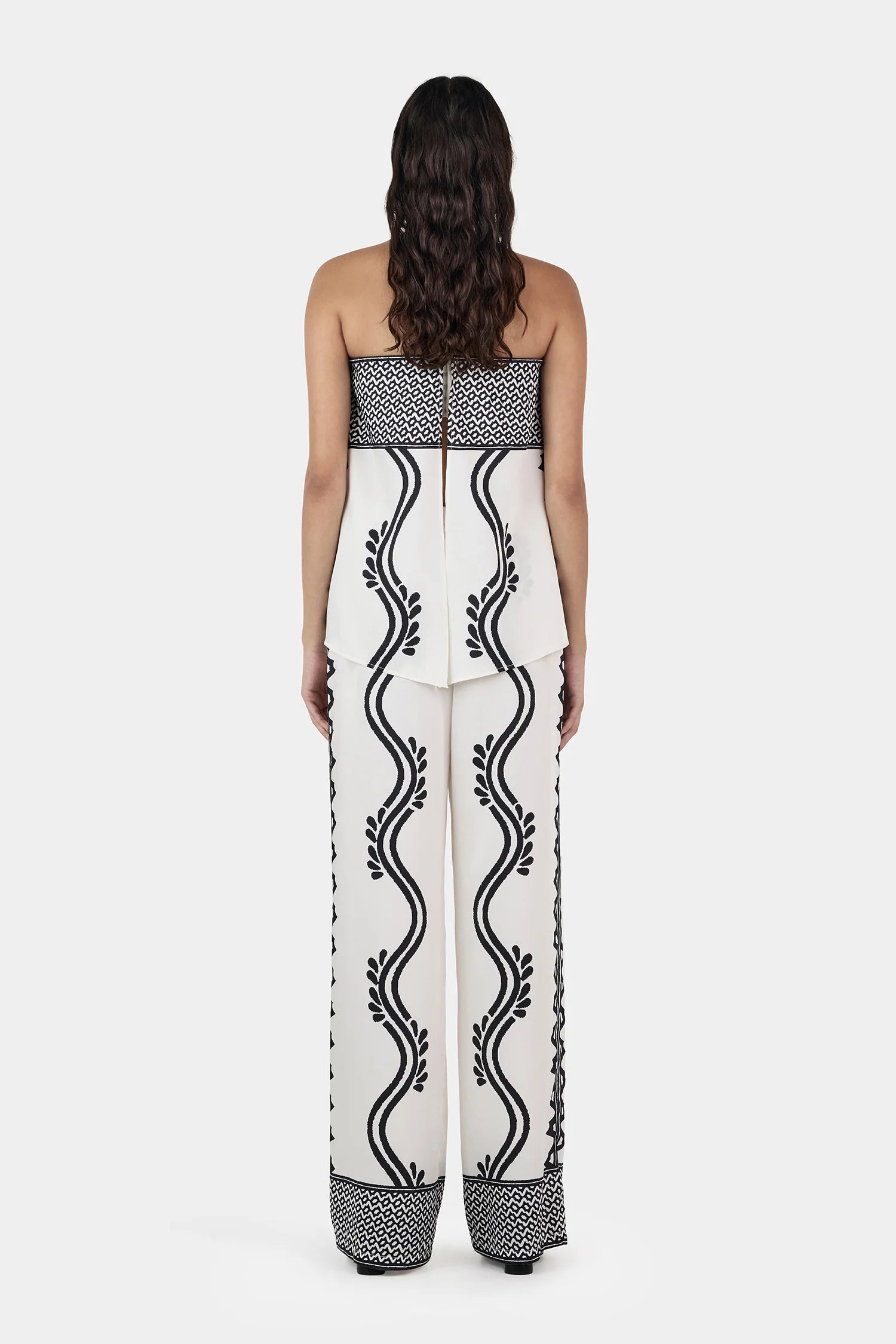 Justine pant, geo waves