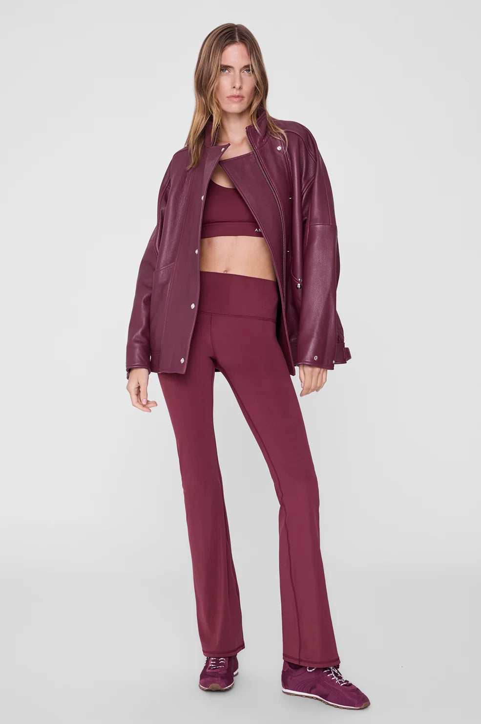Gabrielle Legging, Burgundy