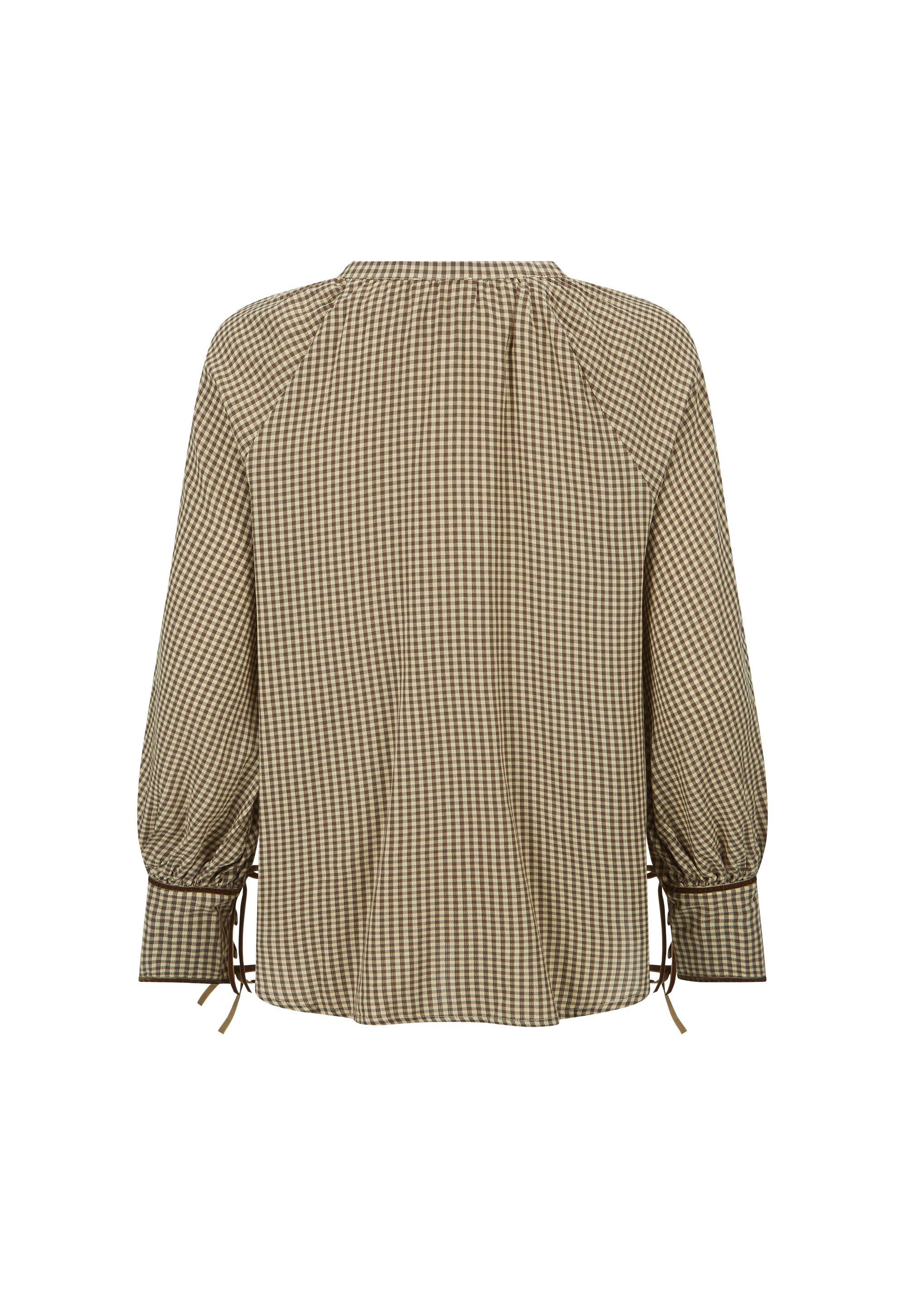 Garden gate blouse, gingham