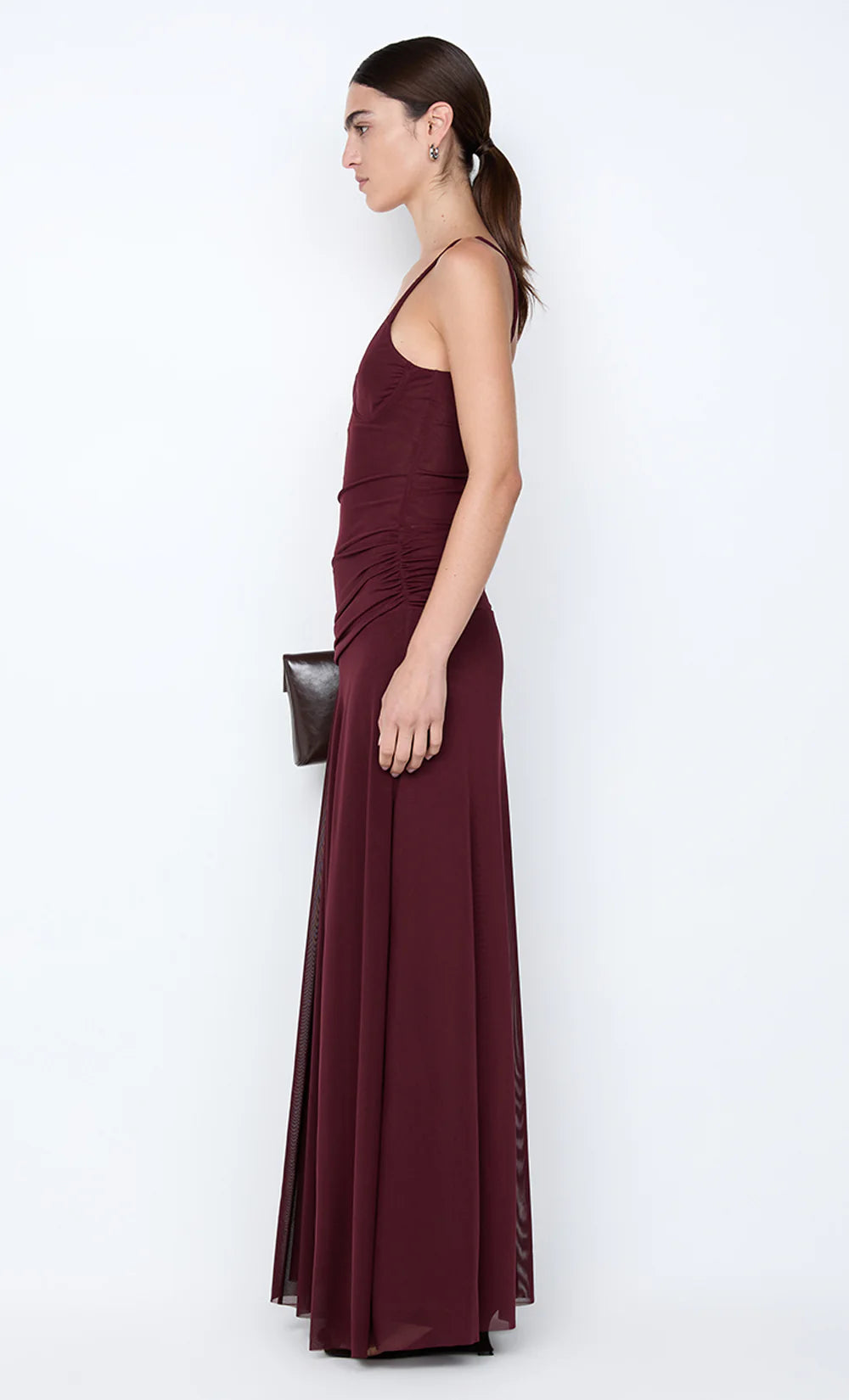 Preorder Citrina maxi dress, plum