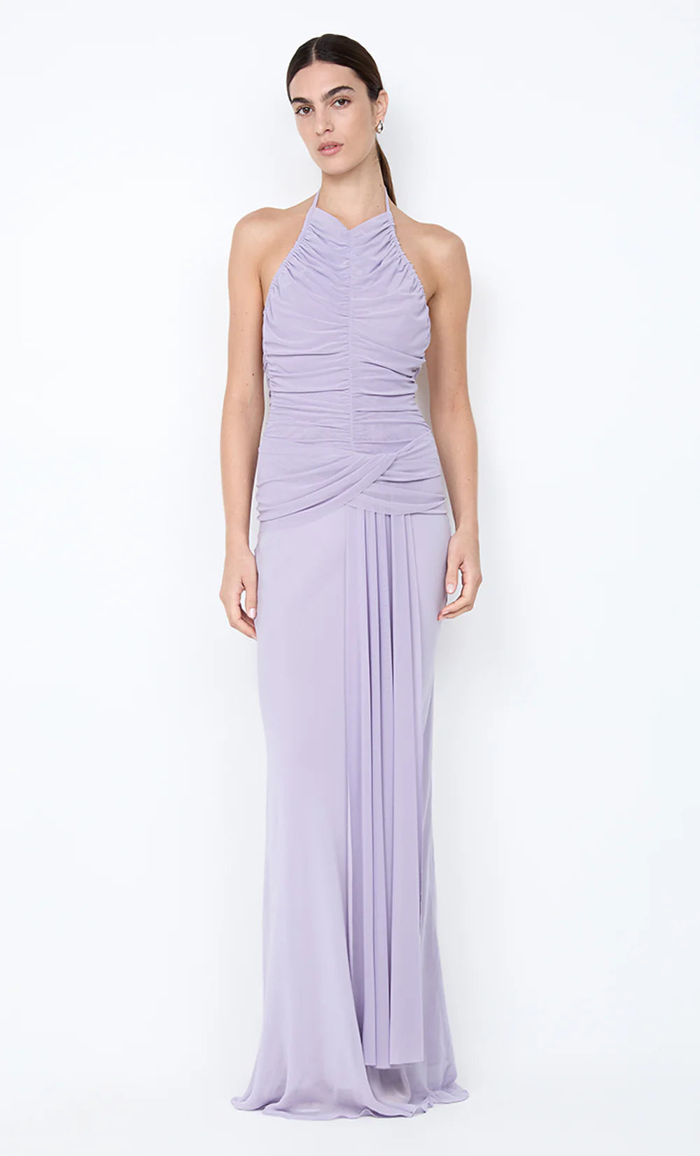 Preorder Delilah halter maxi dress, wisteria