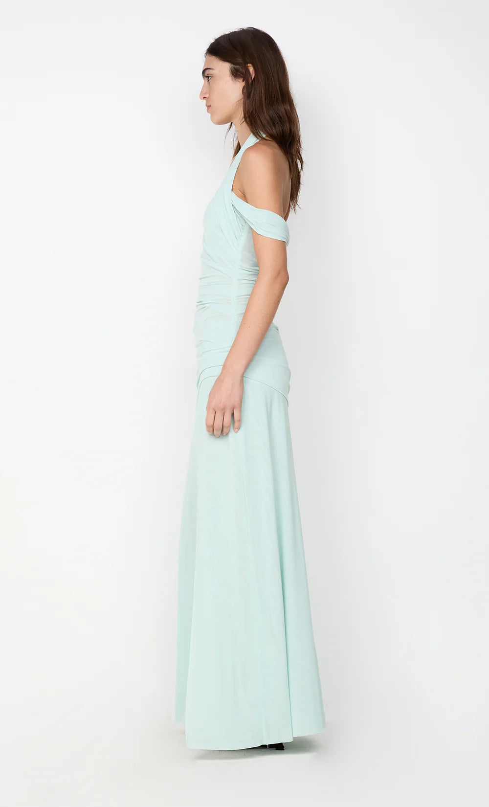Preorder Winnie halter maxi dress, spearmint