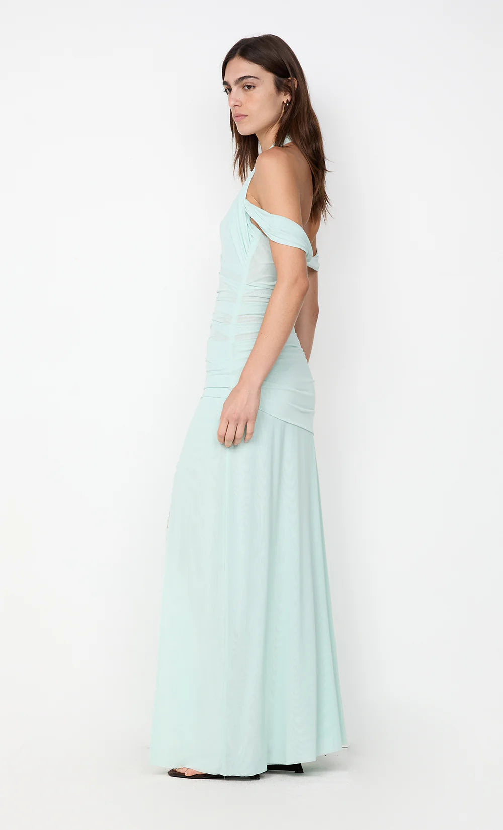 Preorder Winnie halter maxi dress, spearmint
