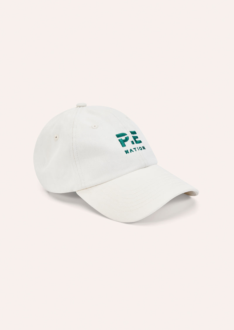 Heads up cap, whisper white/ green
