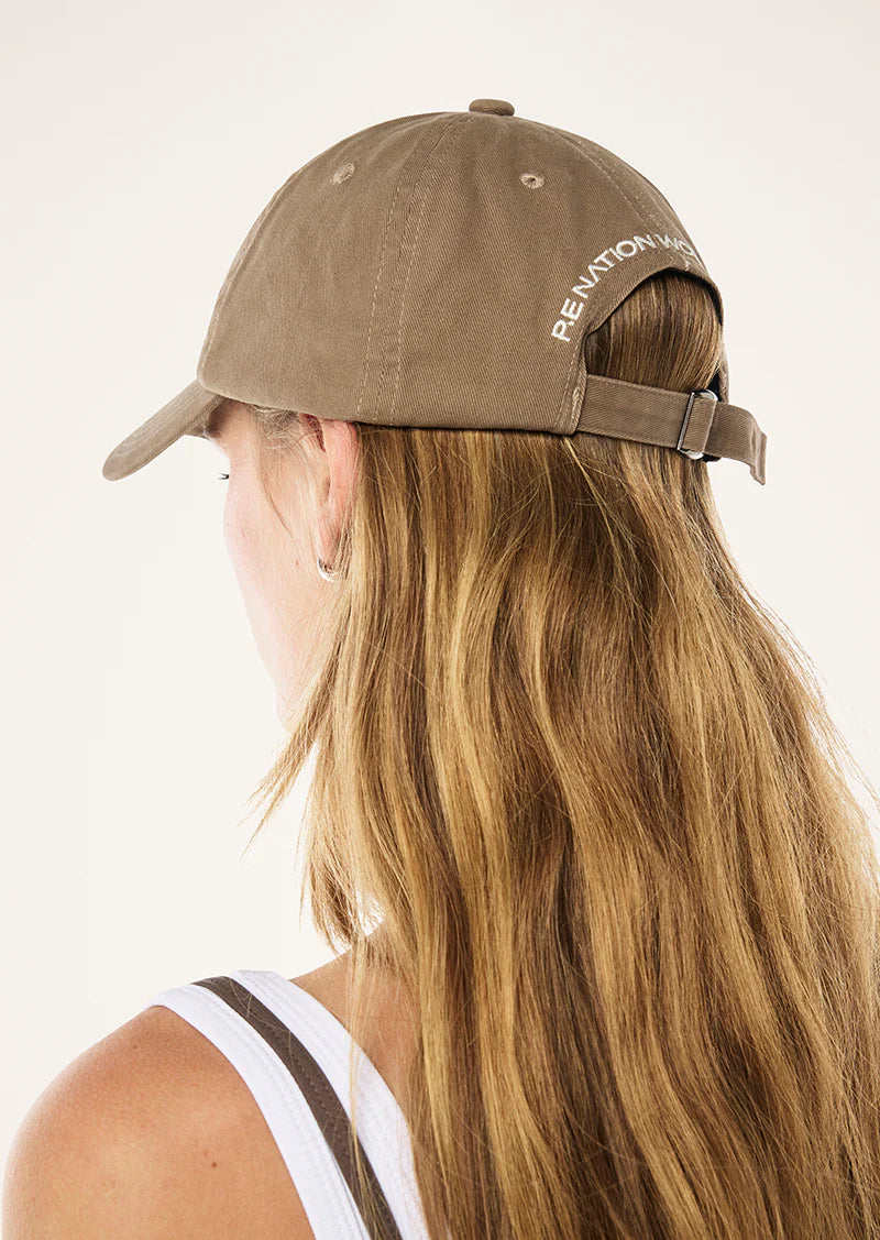 heads up cap, walnut brown