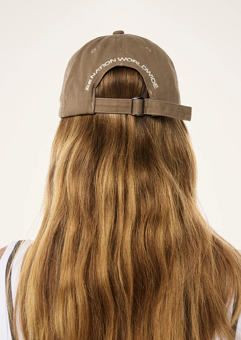 heads up cap, walnut brown